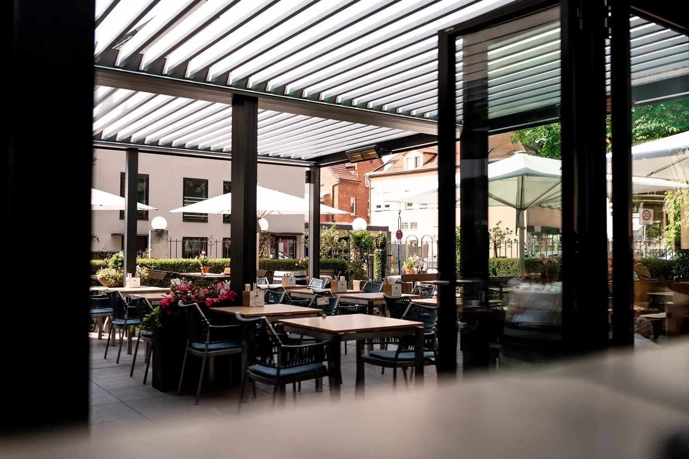 Garden restaurant at Schwanen